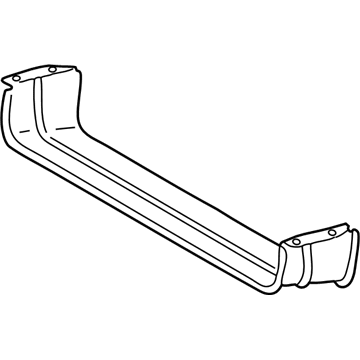 Mercedes-Benz 163-505-00-30 Air Baffle