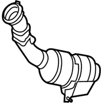 2018 Mercedes-Benz E43 AMG Catalytic Converter - 276-140-96-13