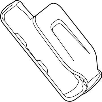 Mercedes-Benz 172-823-00-30 Lower Cover