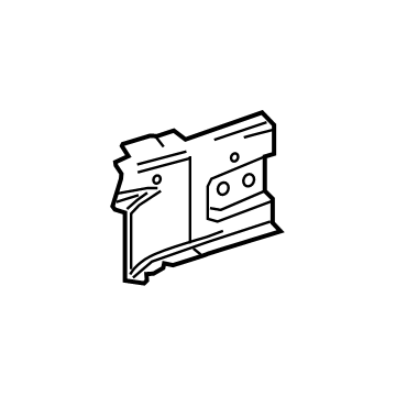 Mercedes-Benz 222-618-02-30 Closure Panel Extension