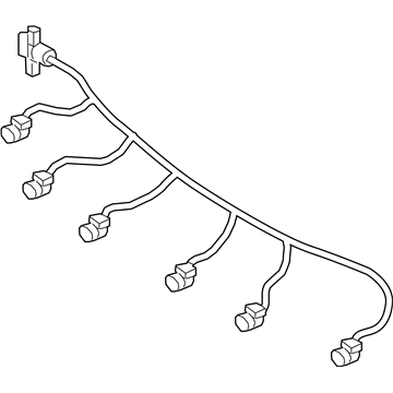 Mercedes-Benz 292-540-49-01-64 Wire Harness