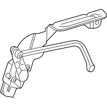 2012 Mercedes-Benz C250 Ride Height Sensor - 204-320-29-89