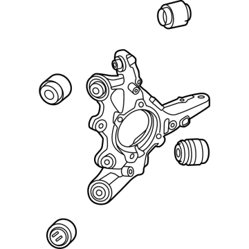 Mercedes-Benz EQE 500 Steering Knuckle - 297-350-06-00