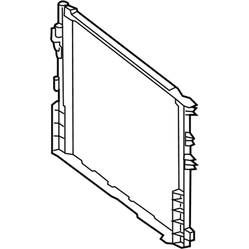 Mercedes-Benz 099-504-14-18 Condenser Assembly Bracket