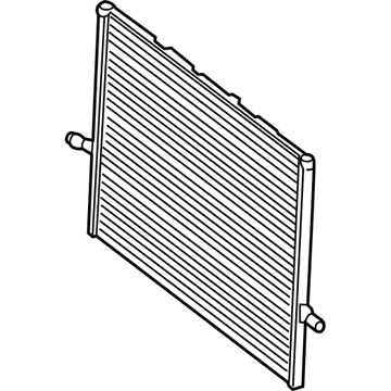 2015 Mercedes-Benz GLA250 Radiator - 099-500-64-03