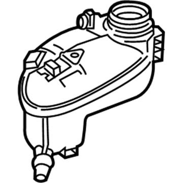 2014 Mercedes-Benz CLA250 Coolant Reservoir - 246-500-00-49