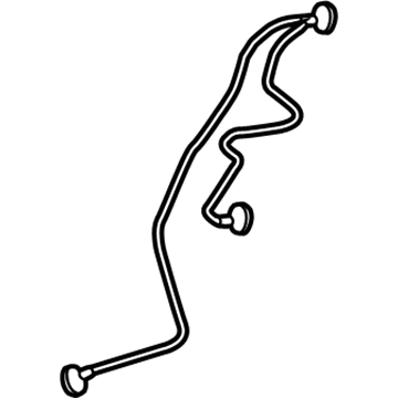 Mercedes-Benz 176-501-01-25 Overflow Hose