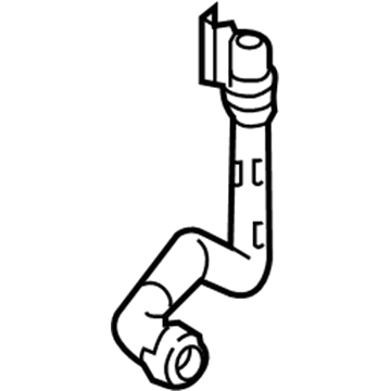 2017 Mercedes-Benz GLA250 Coolant Pipe - 176-501-12-82