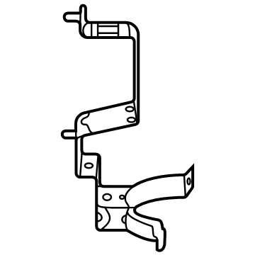 Mercedes-Benz 167-501-12-01 Auxiliary Pump Bracket