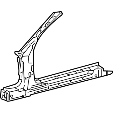 Mercedes-Benz 230-630-09-10 Hinge Pillar