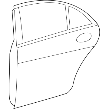 Mercedes-Benz 223-730-04-00 Door Shell