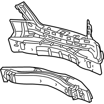 Mercedes-Benz 220-610-02-14 Rear Body Panel