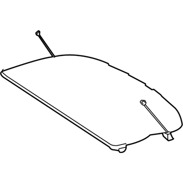 Mercedes-Benz 156-690-45-00-9F52 Cargo Cover