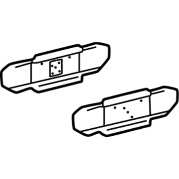 Mercedes-Benz 463-630-05-40 Rear Reinforcement