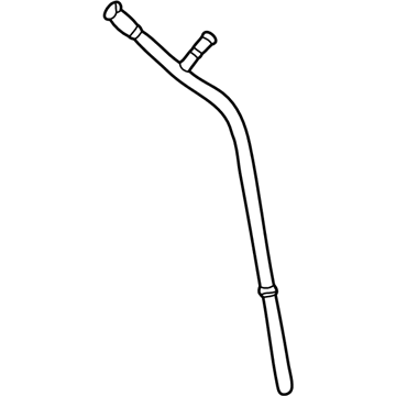 2002 Mercedes-Benz SLK230 Oil Dipstick Tube - 111-010-10-66