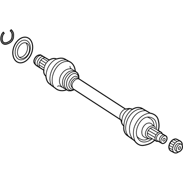 Mercedes-Benz S450 Axle Shaft - 222-350-15-05