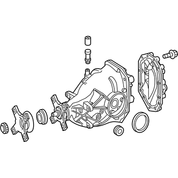 Mercedes-Benz 222-350-82-08 Differential Assembly