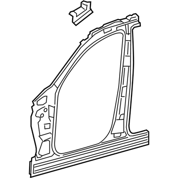 Mercedes-Benz 166-630-34-01 Inner Aperture Panel