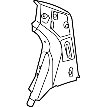 Mercedes-Benz 212-637-01-22-64 Upper Panel