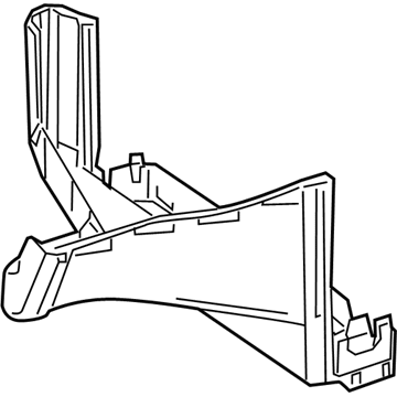 Mercedes-Benz 231-505-06-30 Outer Duct