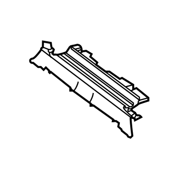 Mercedes-Benz 213-505-09-30 Lower Baffle