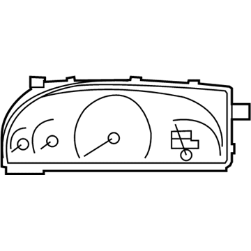 Mercedes-Benz 221-540-91-11 Instrument Cluster