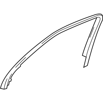 Mercedes-Benz 166-727-01-78-9051 Window Trim