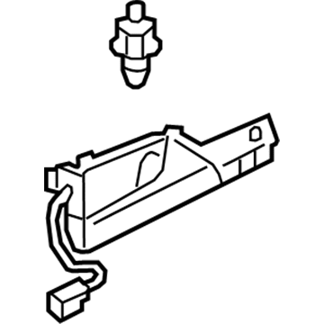 Mercedes-Benz 166-760-06-61 Handle, Inside