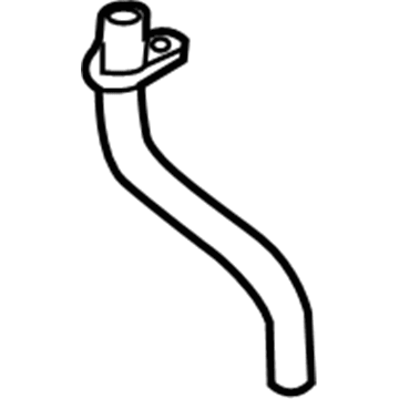 Mercedes-Benz 278-010-06-66 Extension Pipe