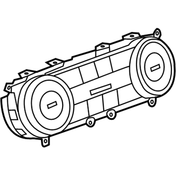 Mercedes-Benz 231-900-32-08 Dash Control Unit