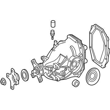 Mercedes-Benz S65 AMG Differential - 222-350-96-02-80