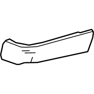 Mercedes-Benz 222-919-01-22-9051 Corner Cover