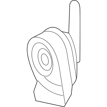 Mercedes-Benz 005-542-25-20 Horn