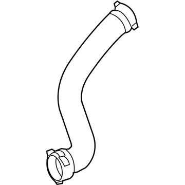 Mercedes-Benz 204-528-25-82 Outlet Hose