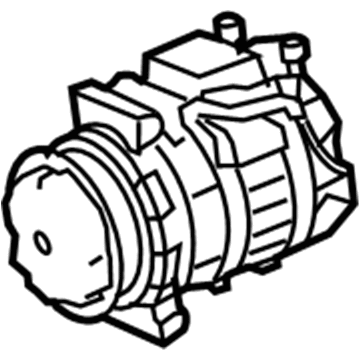 Mercedes-Benz CLS63 AMG A/C Compressor - 002-230-07-11