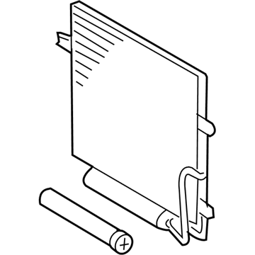 Mercedes-Benz A/C Condenser - 211-500-05-54