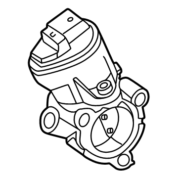 2023 Mercedes-Benz Sprinter 3500XD EGR Valve - 654-140-57-00-64