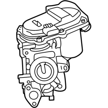 2023 Mercedes-Benz Sprinter 3500XD EGR Valve - 654-140-43-01