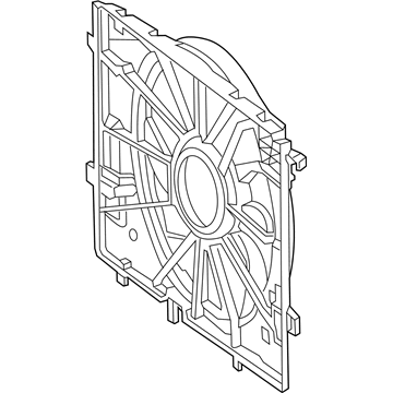 2018 Mercedes-Benz C300 Cooling Fan Motor - 099-906-18-00