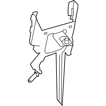 Mercedes-Benz 164-545-33-40 ECM Bracket