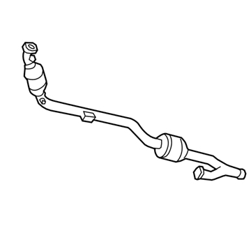 2006 Mercedes-Benz C55 AMG Catalytic Converter - 203-490-82-19-80