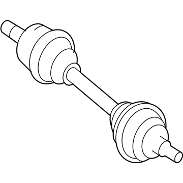 Mercedes-Benz 166-330-14-00 Axle Assembly