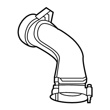 Mercedes-Benz 254-098-05-00 Front Duct