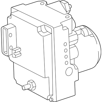 Mercedes-Benz E320 ABS Control Module - 004-431-45-12