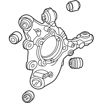 Mercedes-Benz GLC300 Steering Knuckle - 214-350-93-01