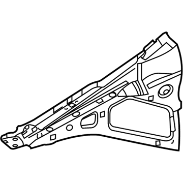 Mercedes-Benz 251-620-08-87 Outer Panel