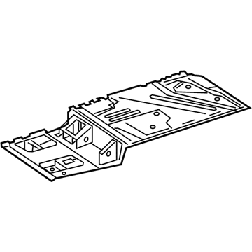 Mercedes-Benz B250e Floor Pan - 242-610-02-78