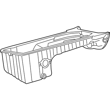 1994 Mercedes-Benz C220 Oil Pan - 111-014-08-02