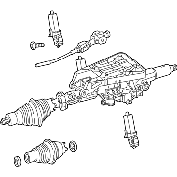 Mercedes-Benz 204-460-48-16 Steering Column