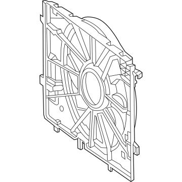 2020 Mercedes-Benz CLS53 AMG Cooling Fan Module - 099-906-79-03